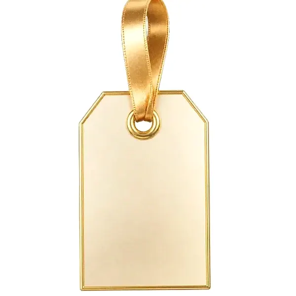 Blank gift tag — Hopa