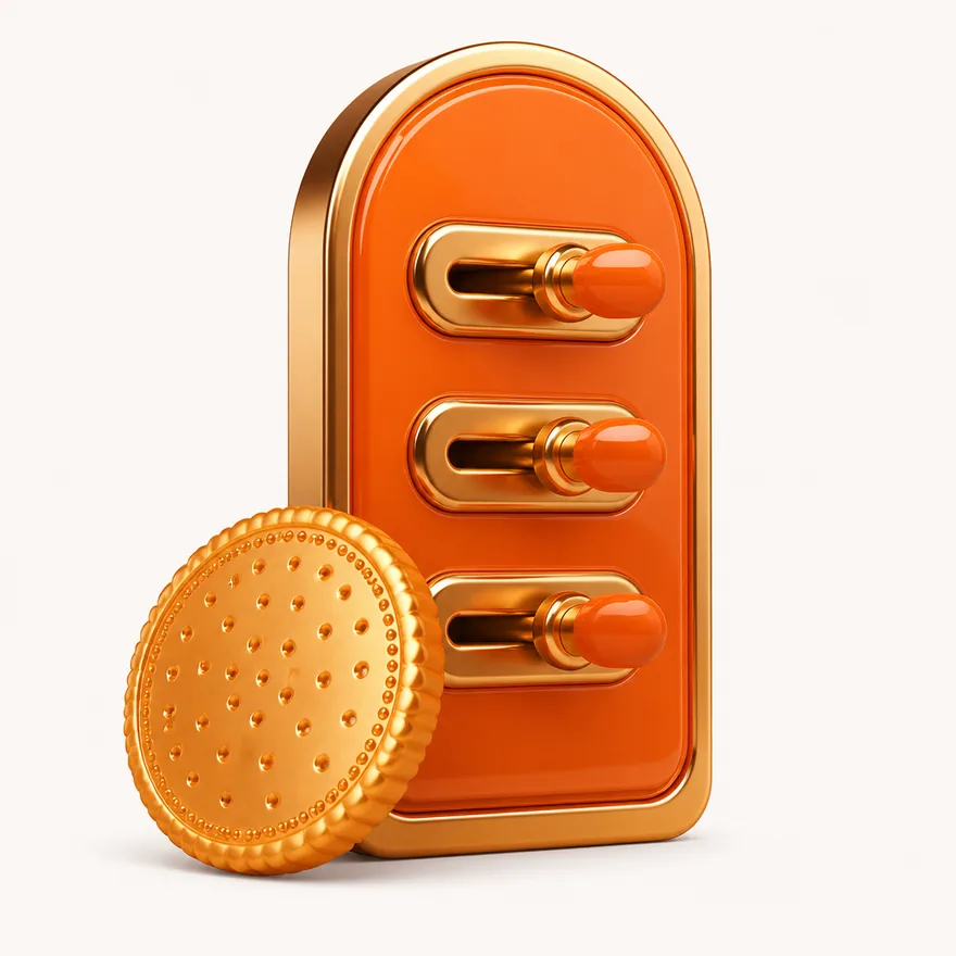 Biscuit with toggle panel — Hopa