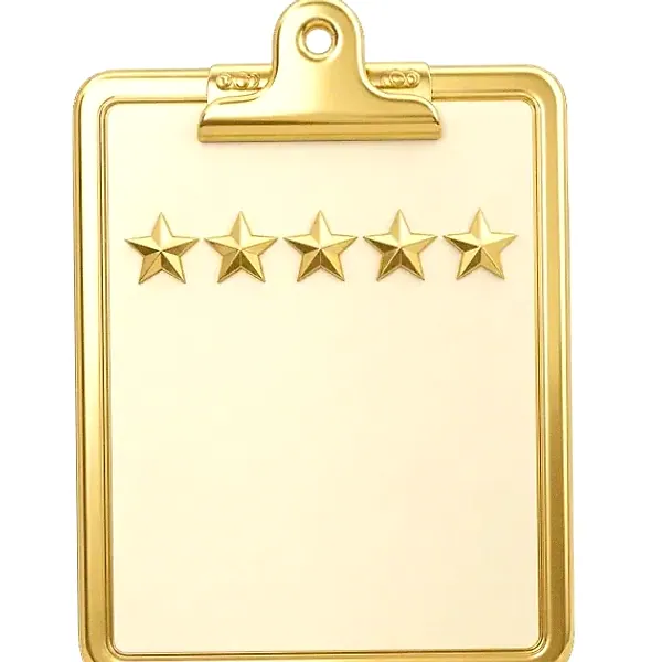 Star rating clipboard — Hopa