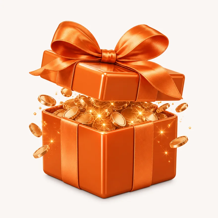 Ribbon-tied gift box — Hopa