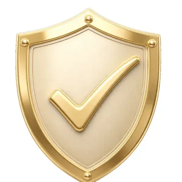 Checkmark shield — Hopa