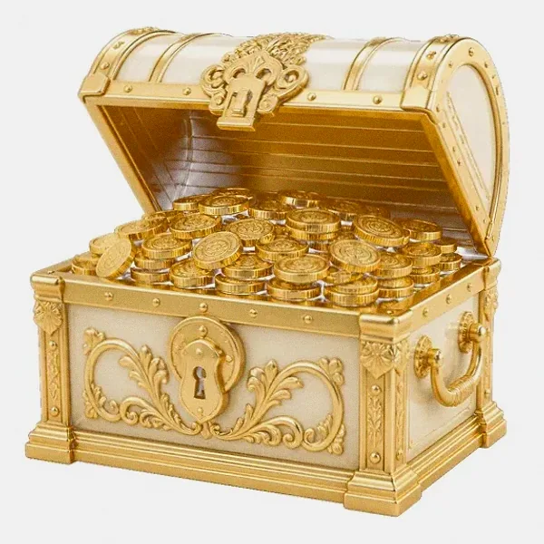 Open treasure chest — Hopa