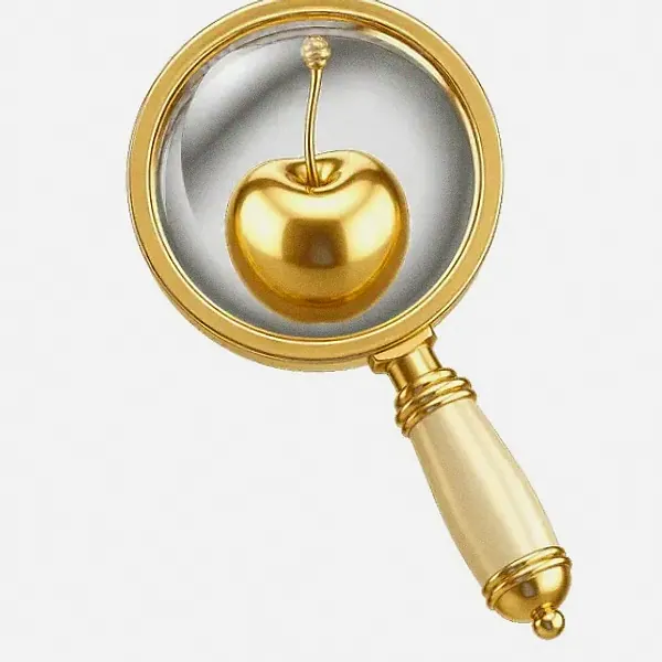 Cherry magnifying glass — Hopa