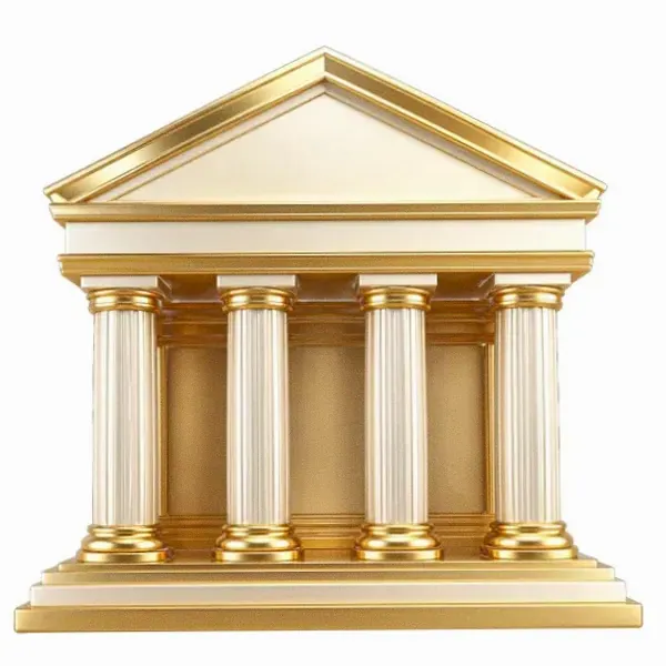 Classical bank building — Hopa