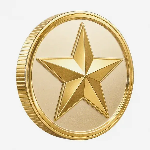 Star-emblem coin — Hopa