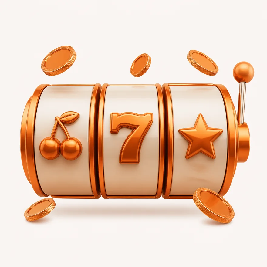 Three slot reels — Hopa
