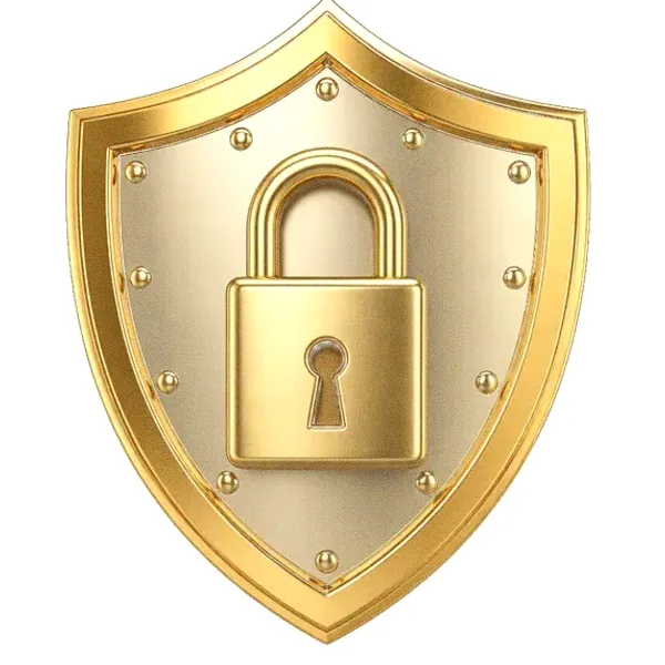 Shield with padlock — Hopa
