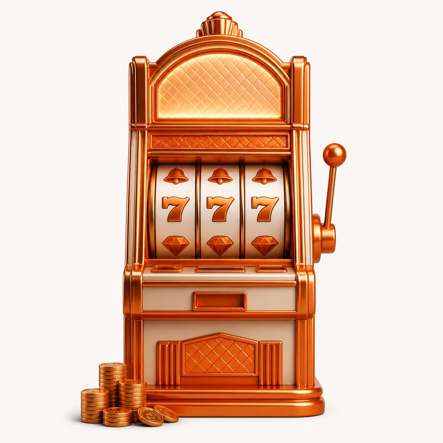 Slot cabinet with marquee — Hopa